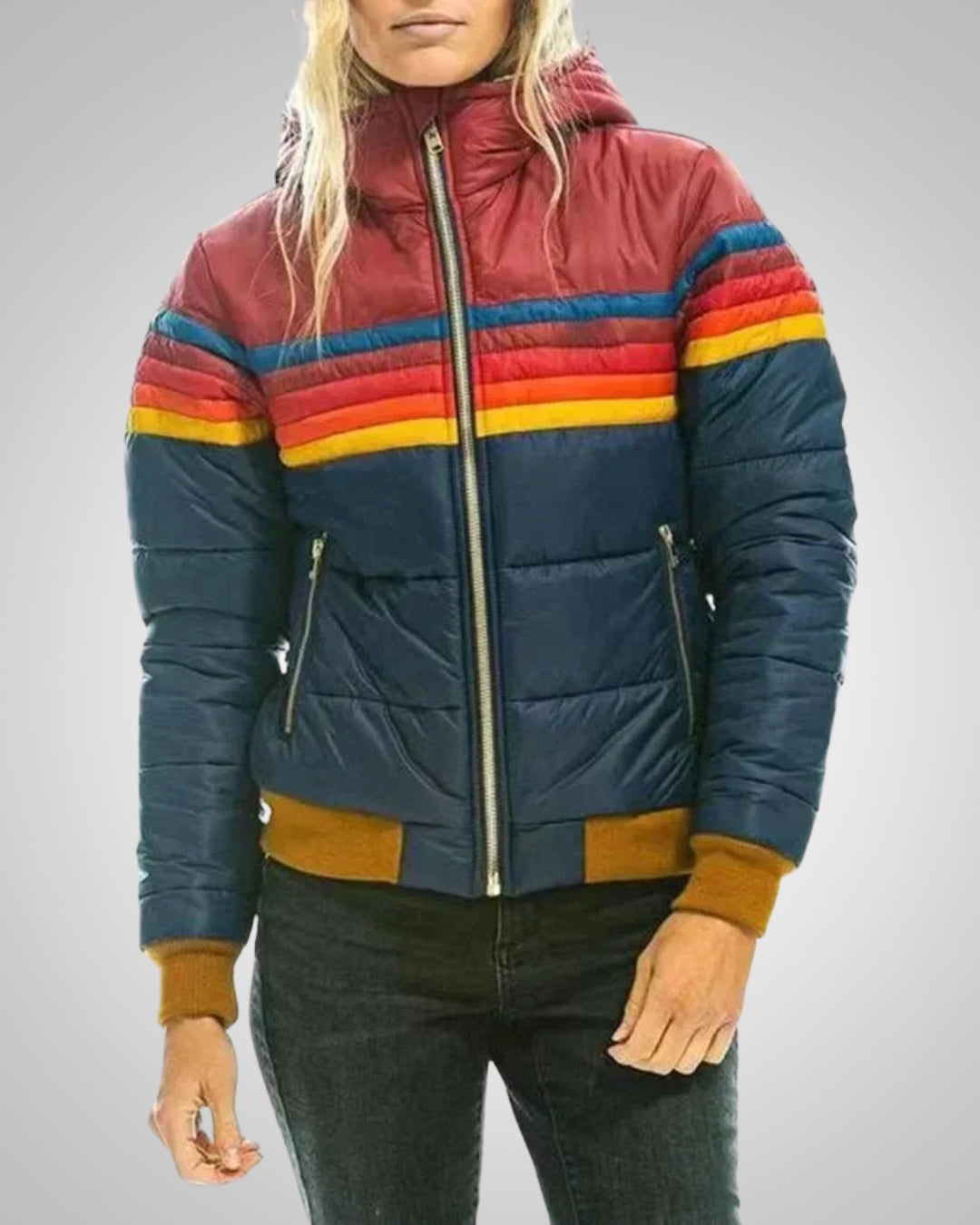 Anna | Chaqueta de invierno impermeable con capucha para mujer para actividades al aire libre