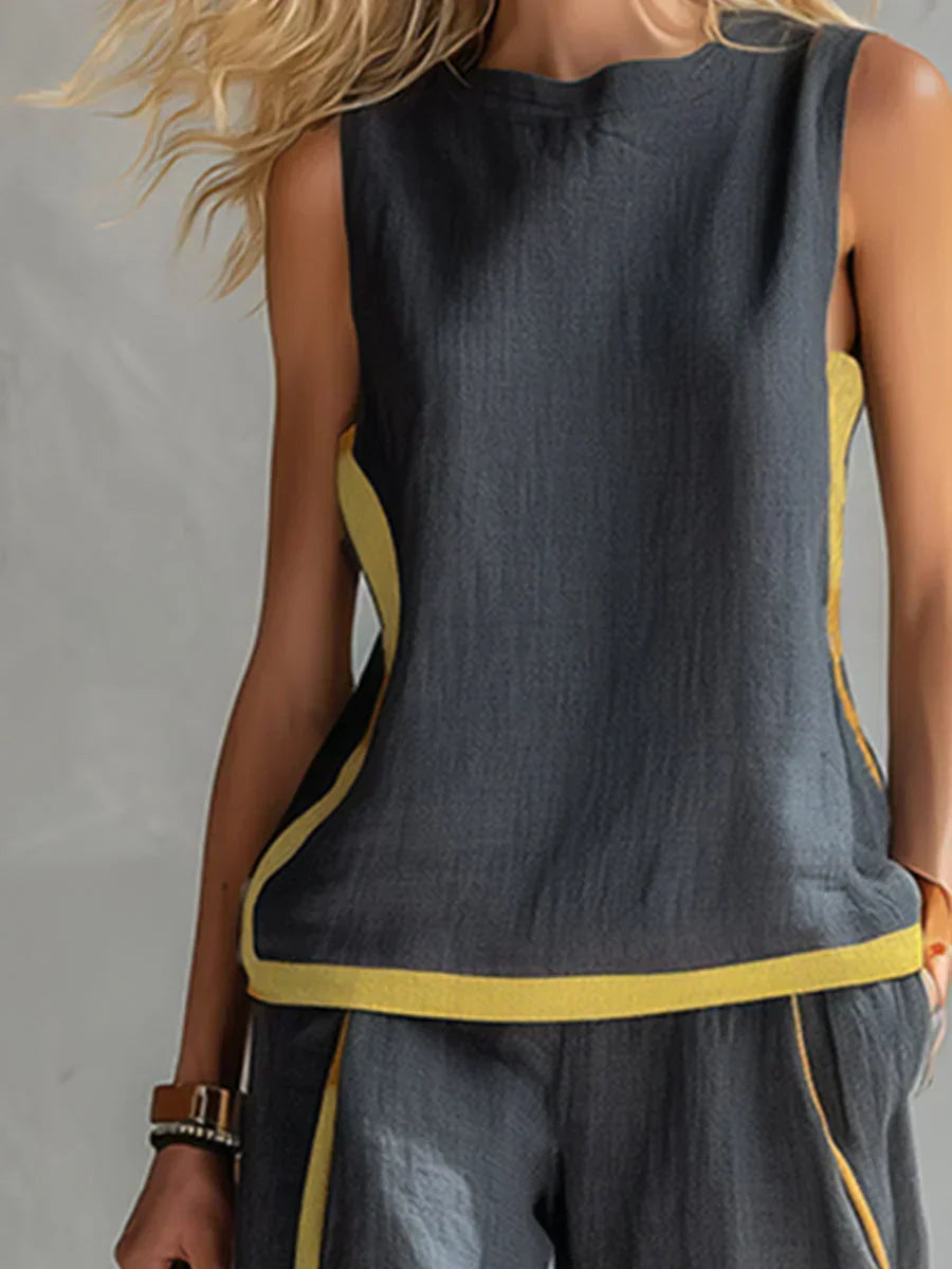 Leila | Conjunto elegante de dos piezas