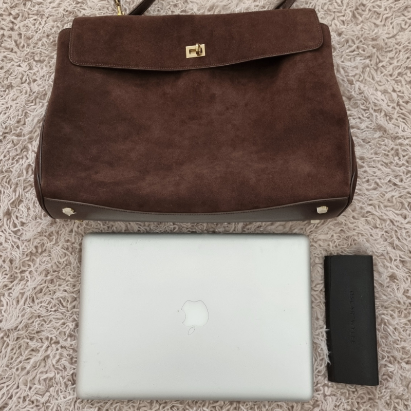 Harper Bolso de hombro (gamuza)