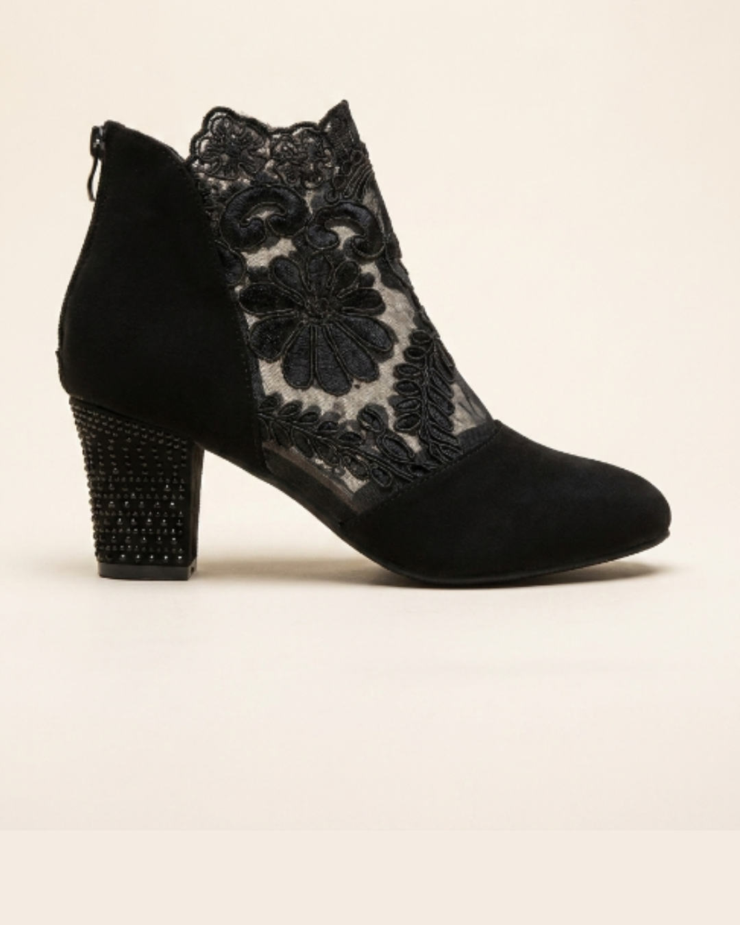 Isabel - Tacones altos de encaje