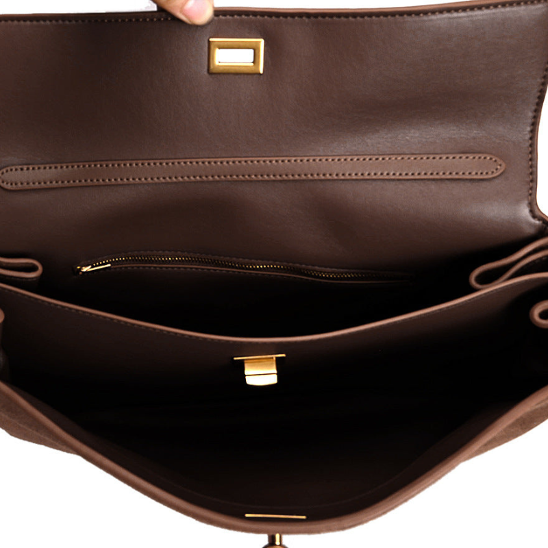 Harper Bolso de hombro (gamuza)
