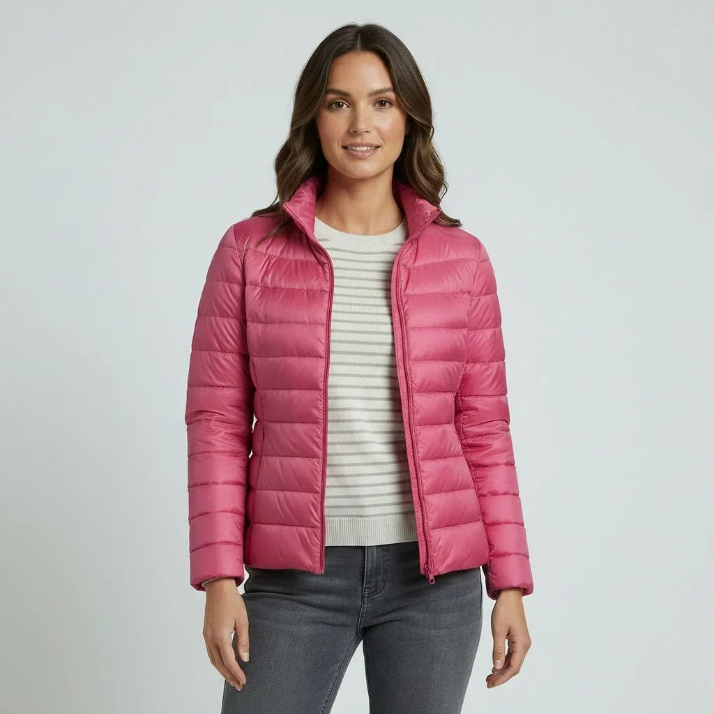 Annina | Chaqueta acolchada ligera con cremallera para mujer