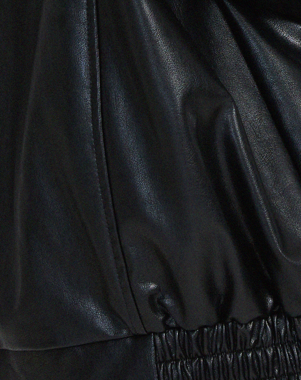Vera | Chaqueta holgada de cuero vegano de estilo vintage para mujer
