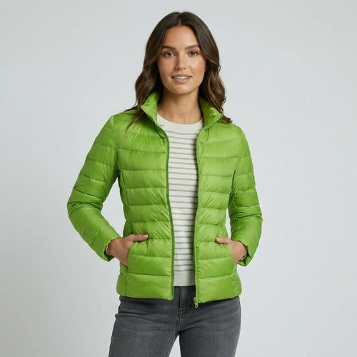 Annina | Chaqueta acolchada ligera con cremallera para mujer
