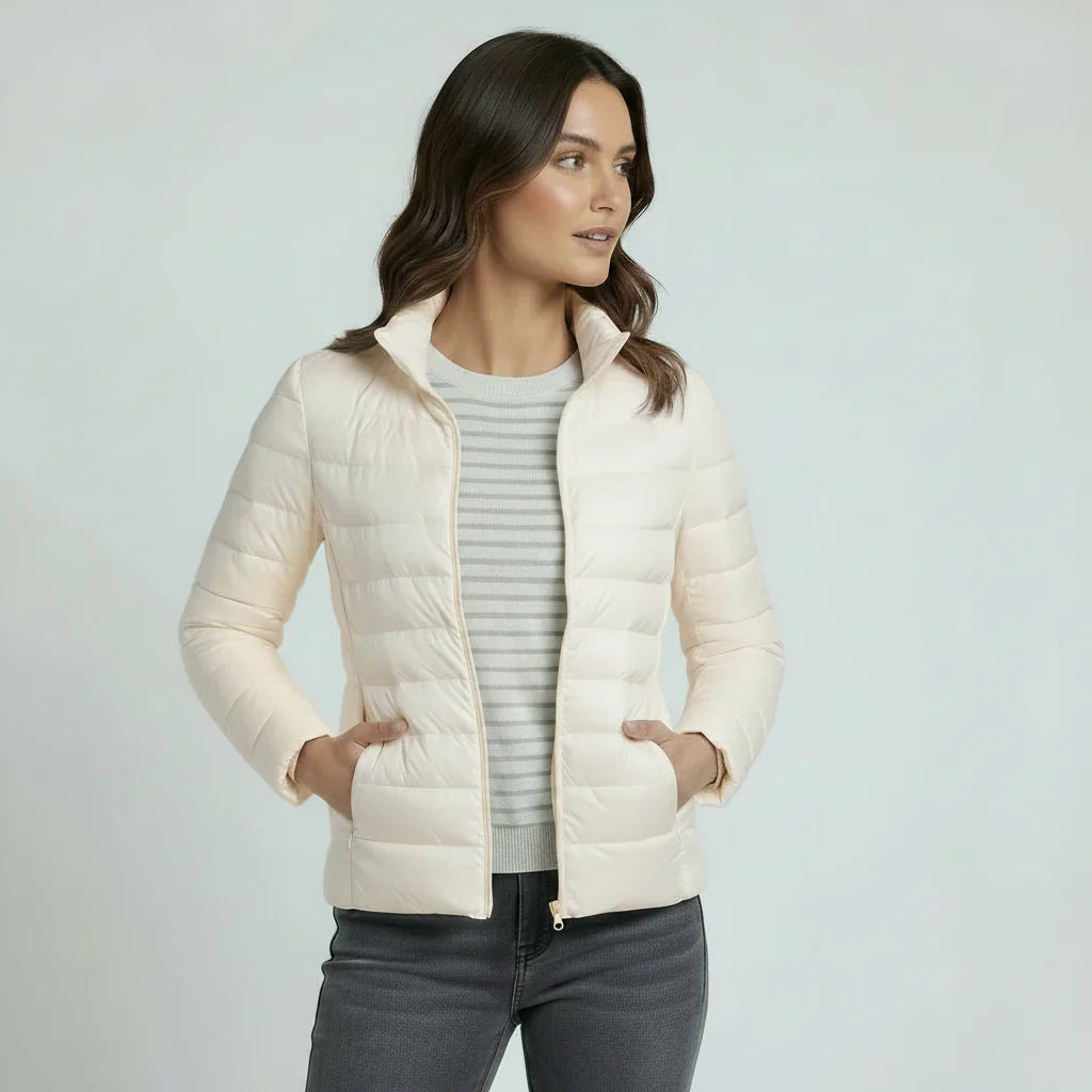 Annina | Chaqueta acolchada ligera con cremallera para mujer