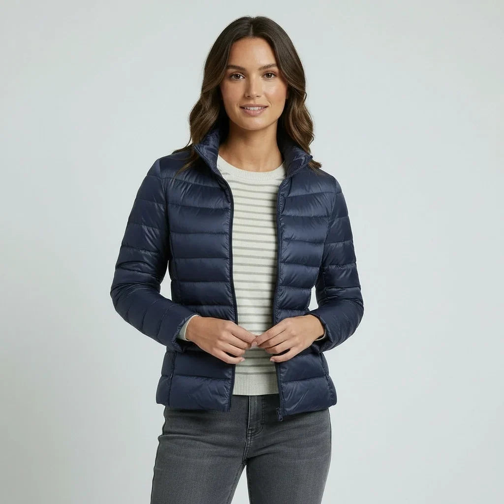Annina | Chaqueta acolchada ligera con cremallera para mujer