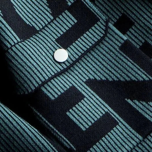 Chaqueta de punto de estilo vintage con botones para mujer