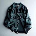 Chaqueta de punto de estilo vintage con botones para mujer