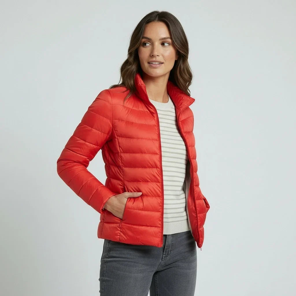 Annina | Chaqueta acolchada ligera con cremallera para mujer
