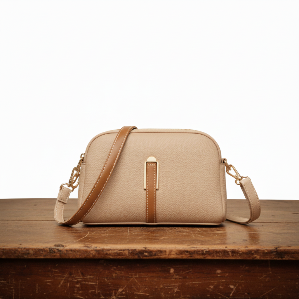 Mila Bolso de hombro de piel