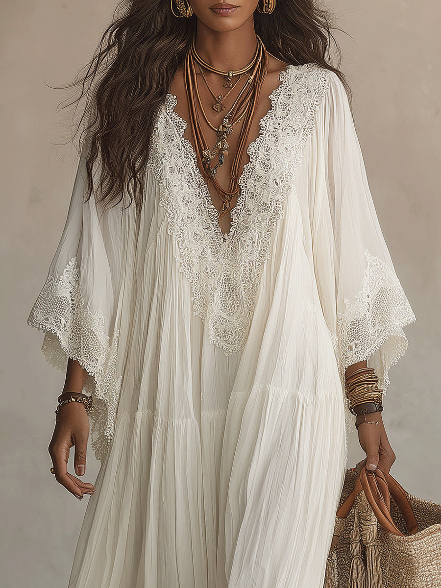 Celeste™ | Vestido Largo Boho