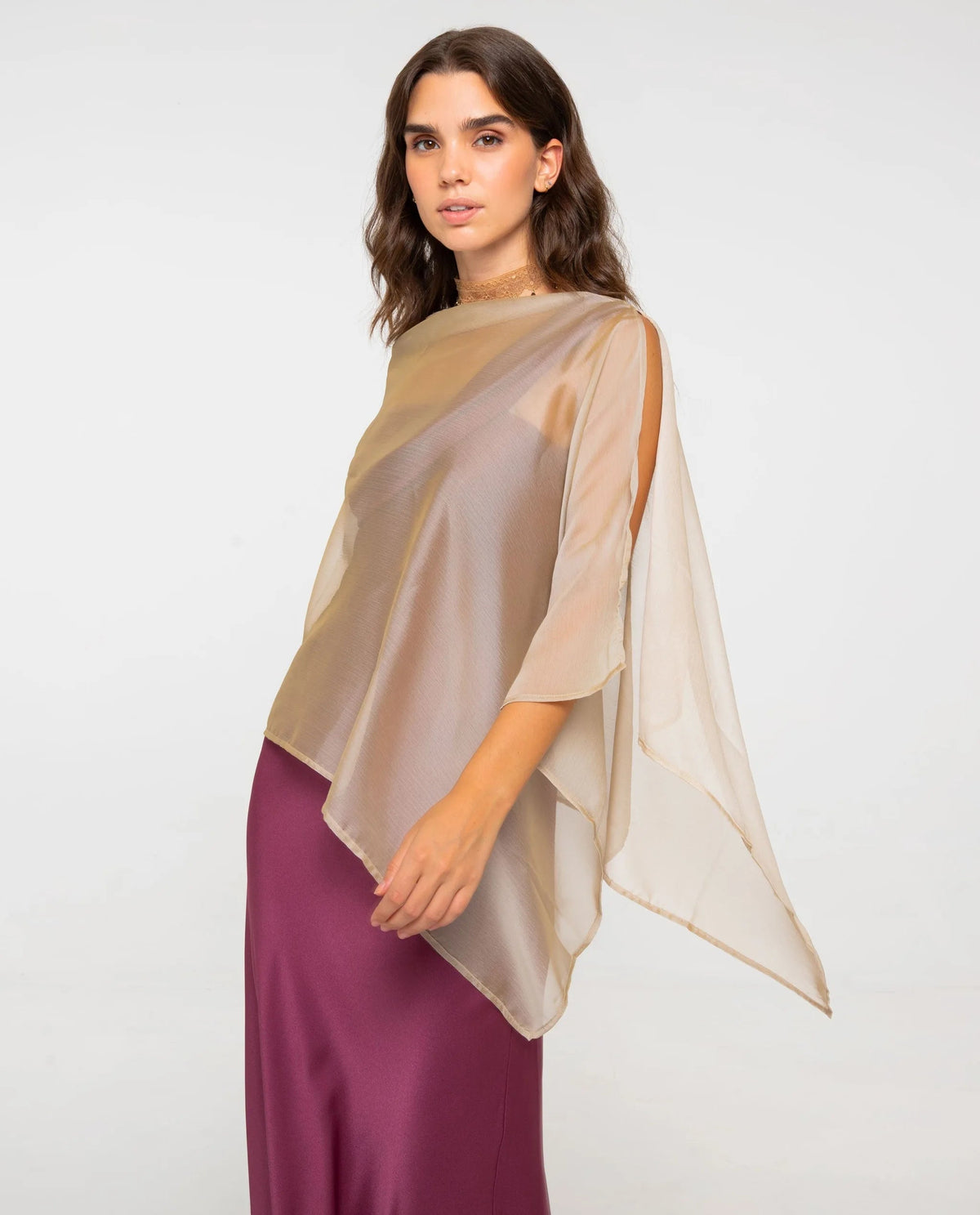 VESTIDO BELLA · CIRUELA