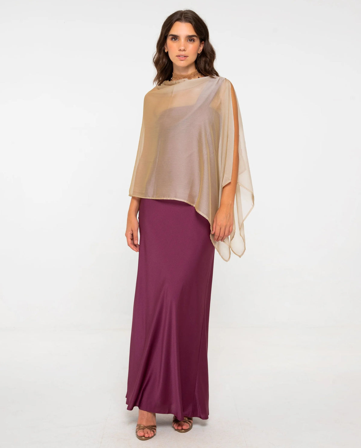 VESTIDO BELLA · CIRUELA