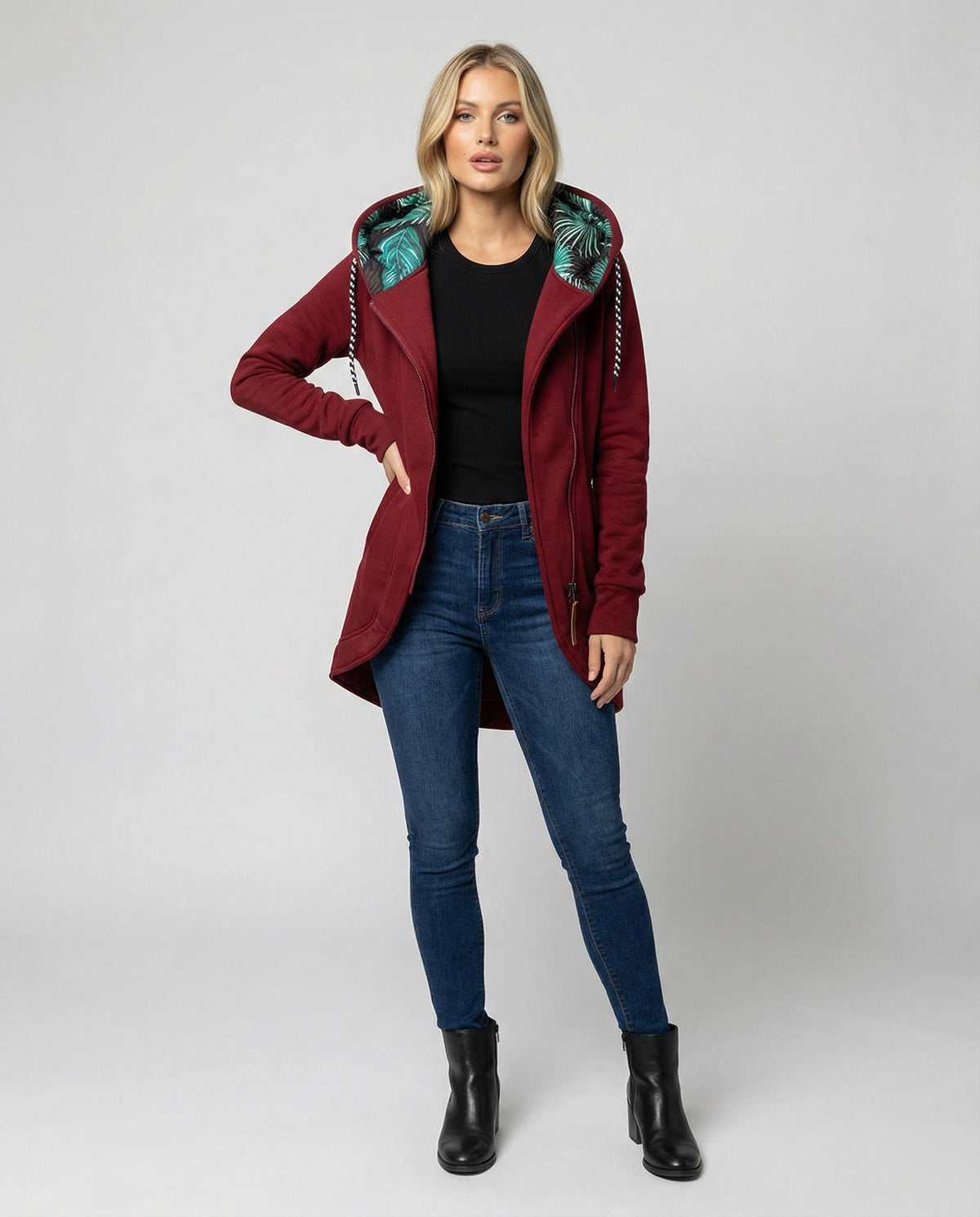 Chiara | Chaqueta de invierno con estilo y cremallera para mujer