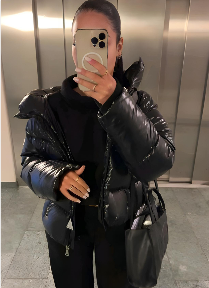 Diana | Abrigo acolchado de invierno brillante para mujer