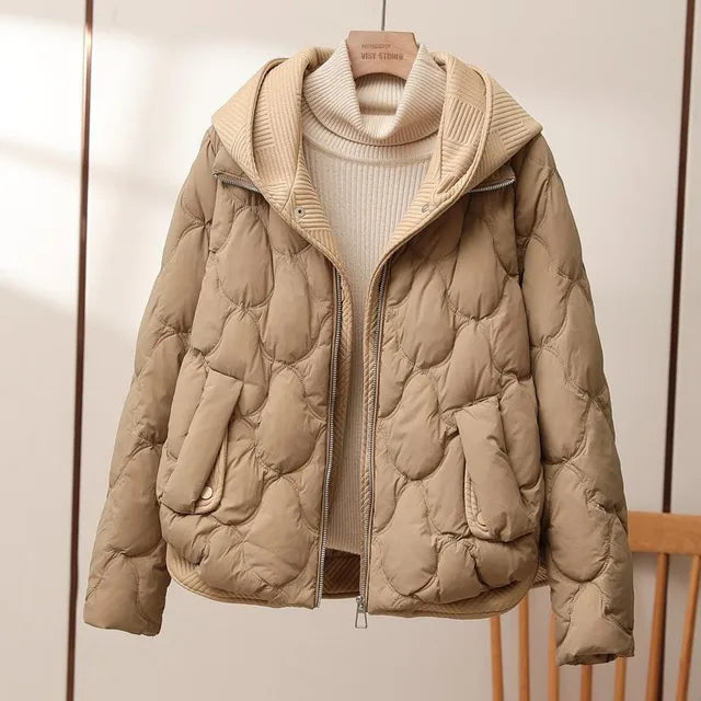 Anee | Chaqueta acolchada de invierno con capucha para mujer