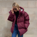 Elina | Chaqueta de invierno acolchada y holgada con capucha para mujer