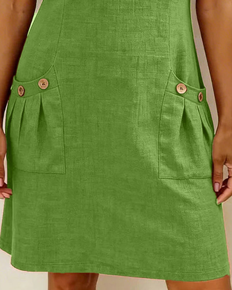 Carmen Mode® | Vestido de algodón con cremallera