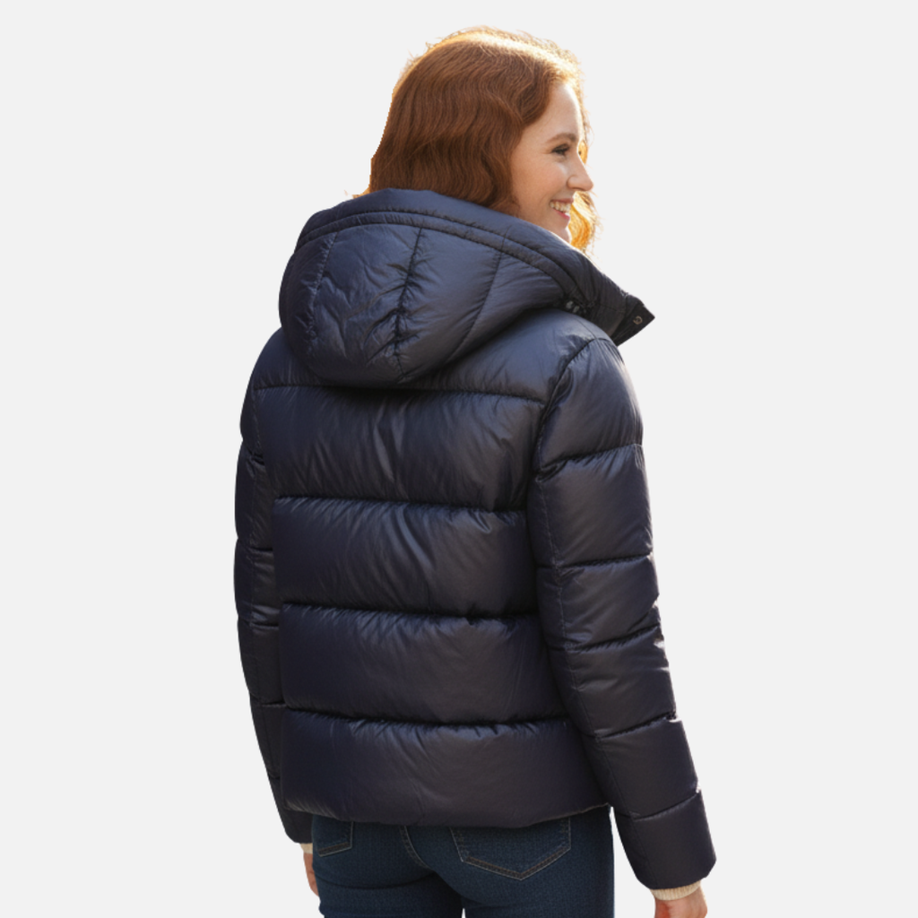 Lya | Chaqueta acolchada cálida con capucha para mujer