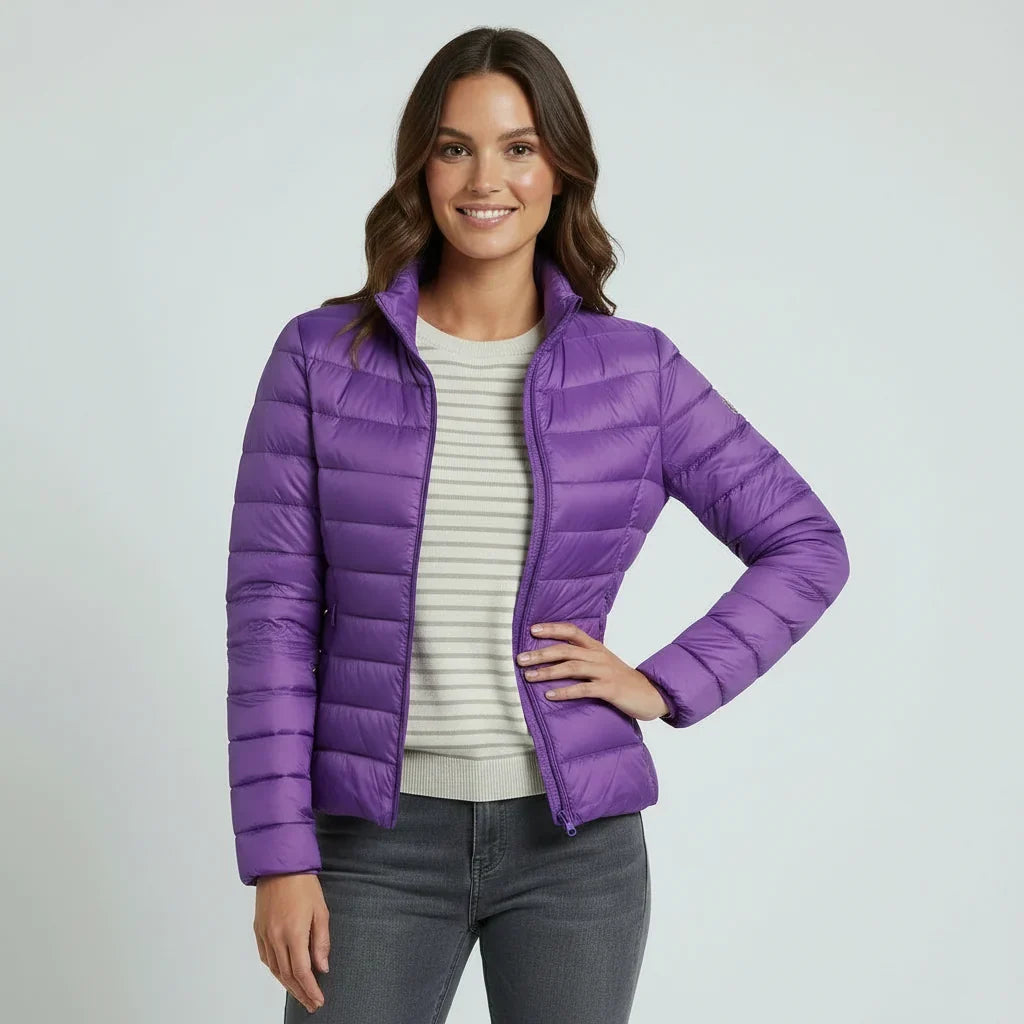 Annina | Chaqueta acolchada ligera con cremallera para mujer