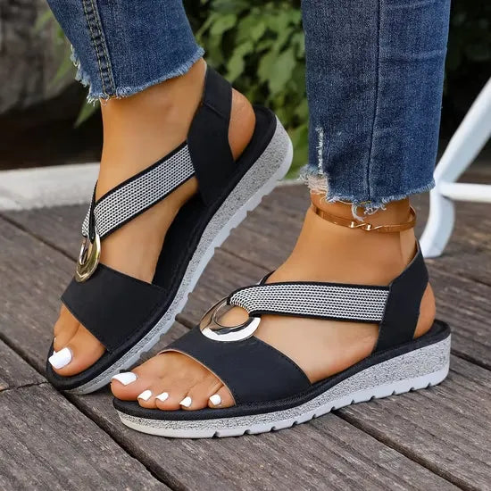 Lucía™ | Sandalias Elegantes con Soporte Ajustable