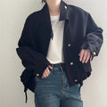 Joana | Chaqueta holgada con botones para mujer