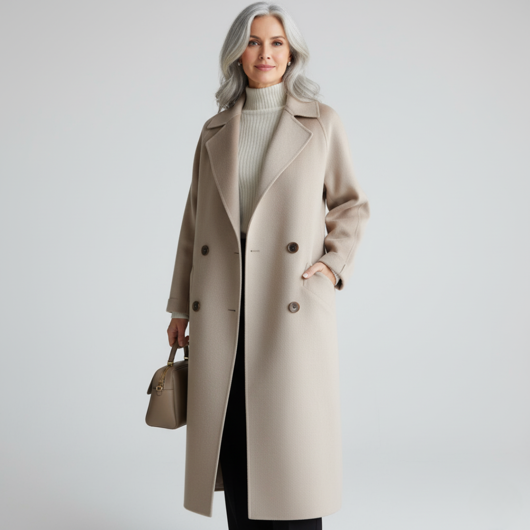 Timna | Abrigo elegante de invierno de corte evasé para mujer