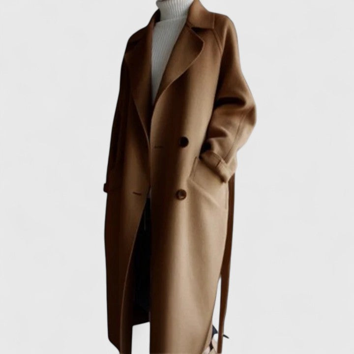 Timna | Abrigo elegante de invierno de corte evasé para mujer