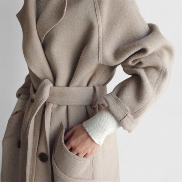Timna | Abrigo elegante de invierno de corte evasé para mujer