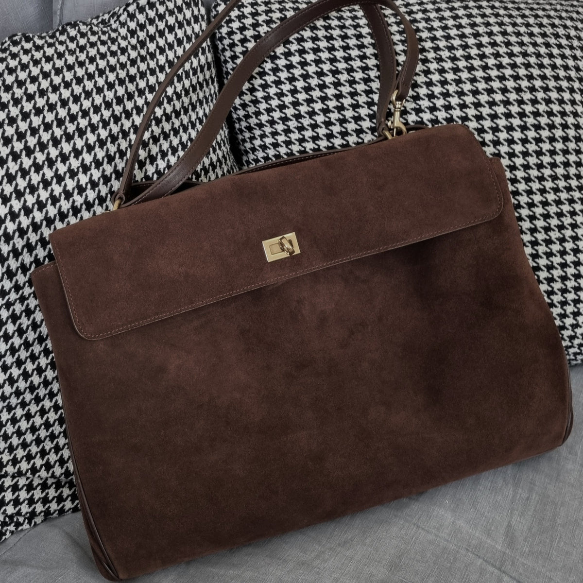 Harper Bolso de hombro (gamuza)