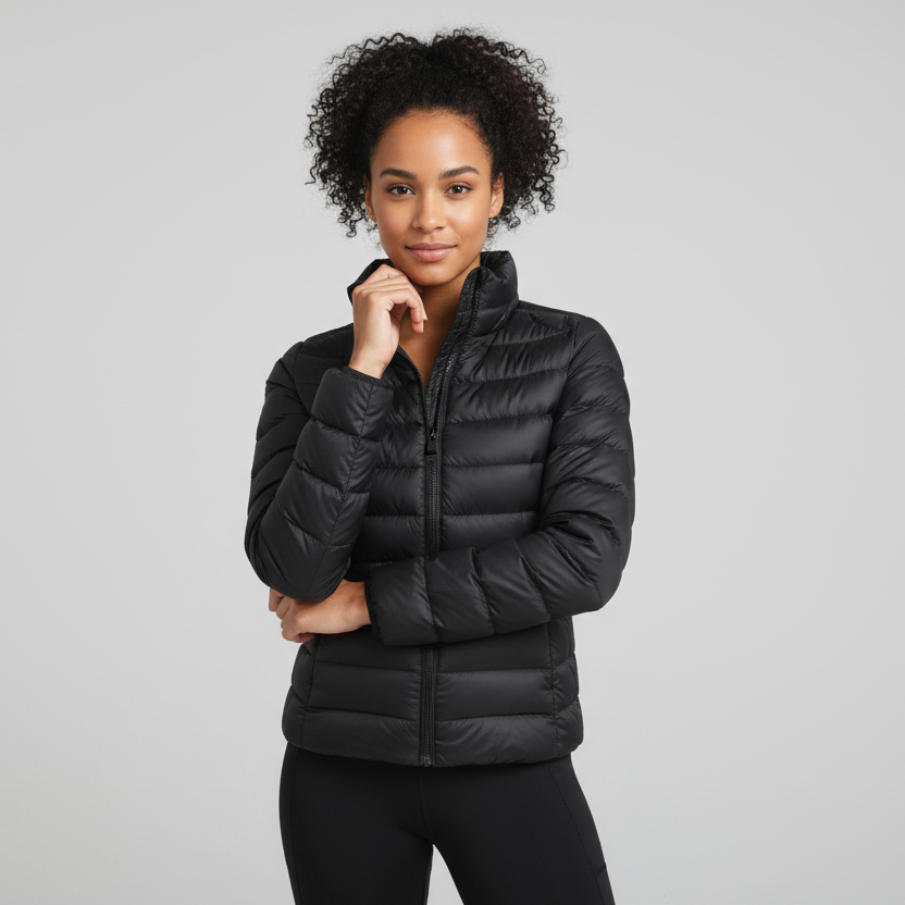 Annina | Chaqueta acolchada ligera con cremallera para mujer