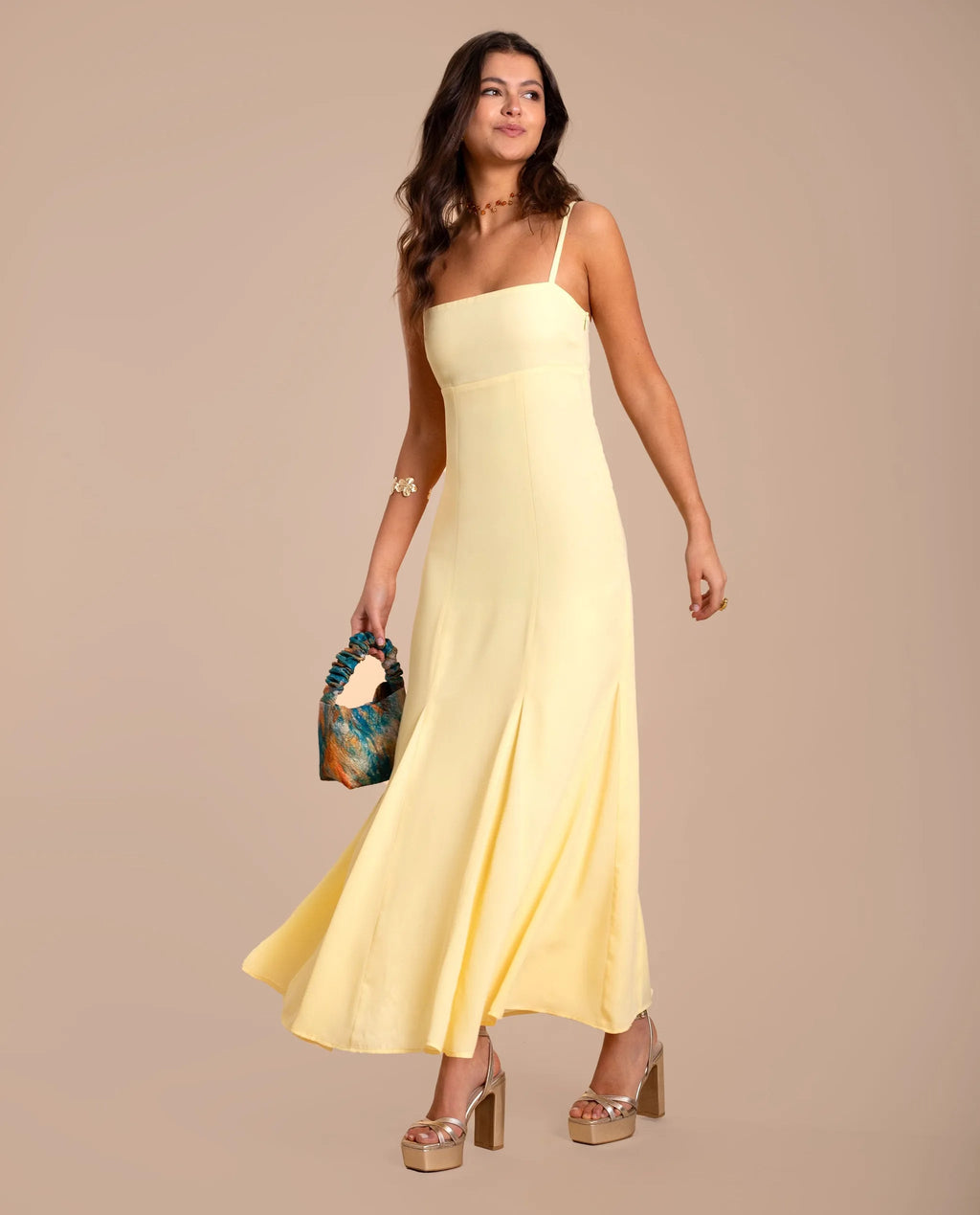 VESTIDO CARLA · AMARILLO