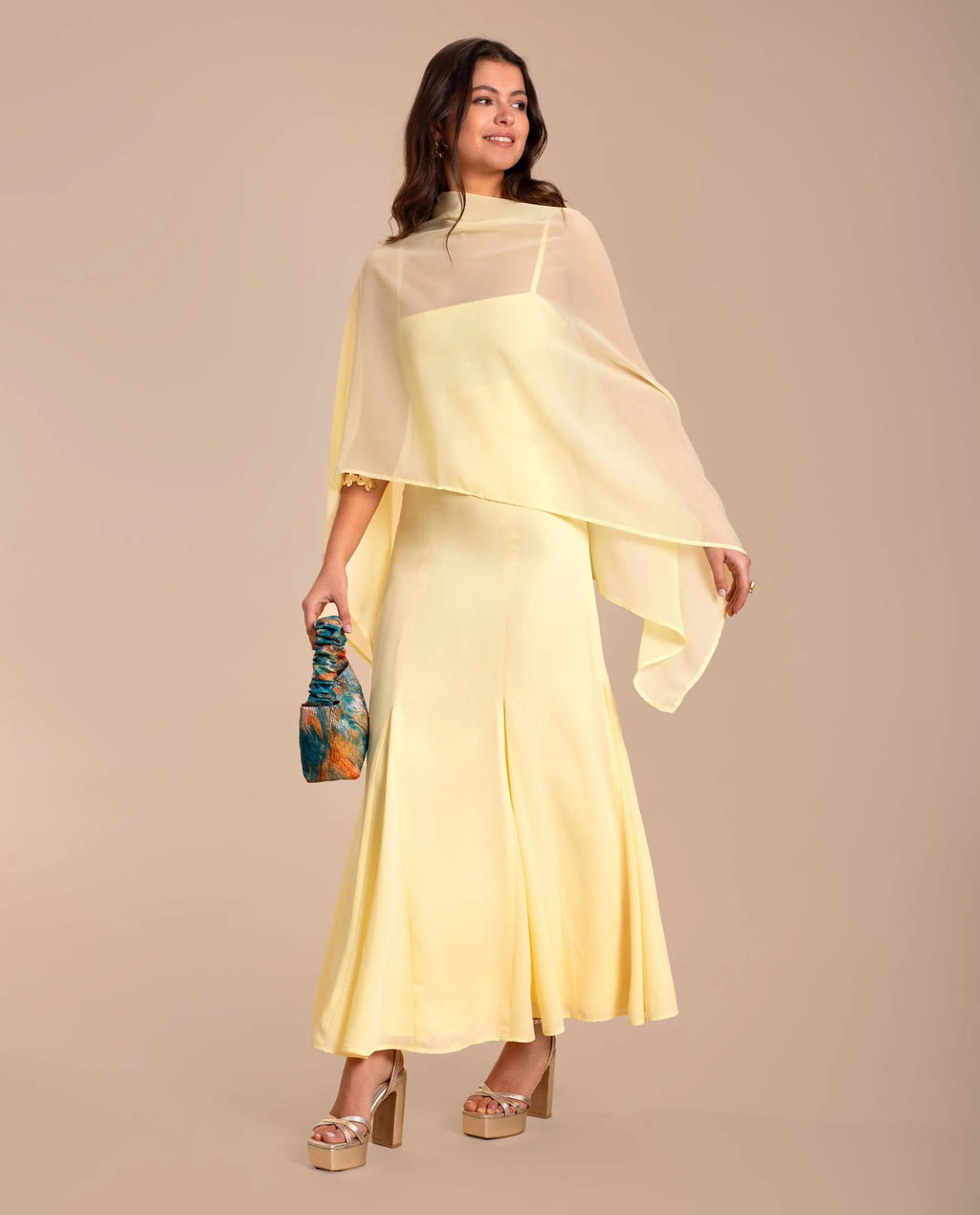 VESTIDO CARLA · AMARILLO