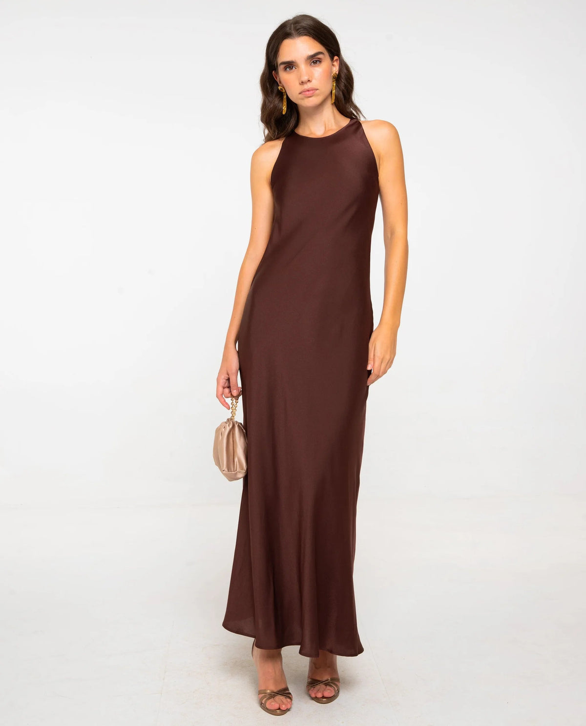 VESTIDO FEDERICA · MARRÓN
