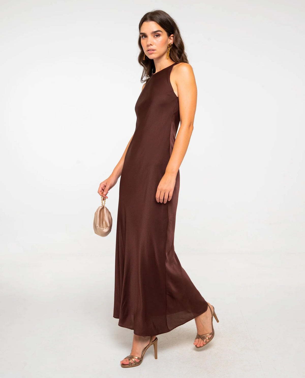 VESTIDO FEDERICA · MARRÓN