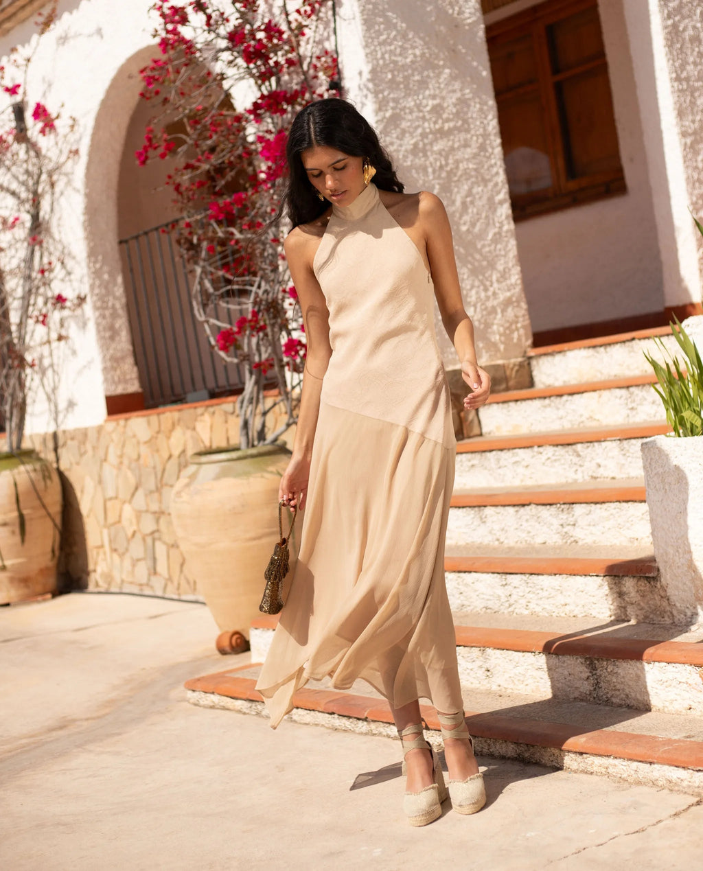 VESTIDO ONA · BEIGE