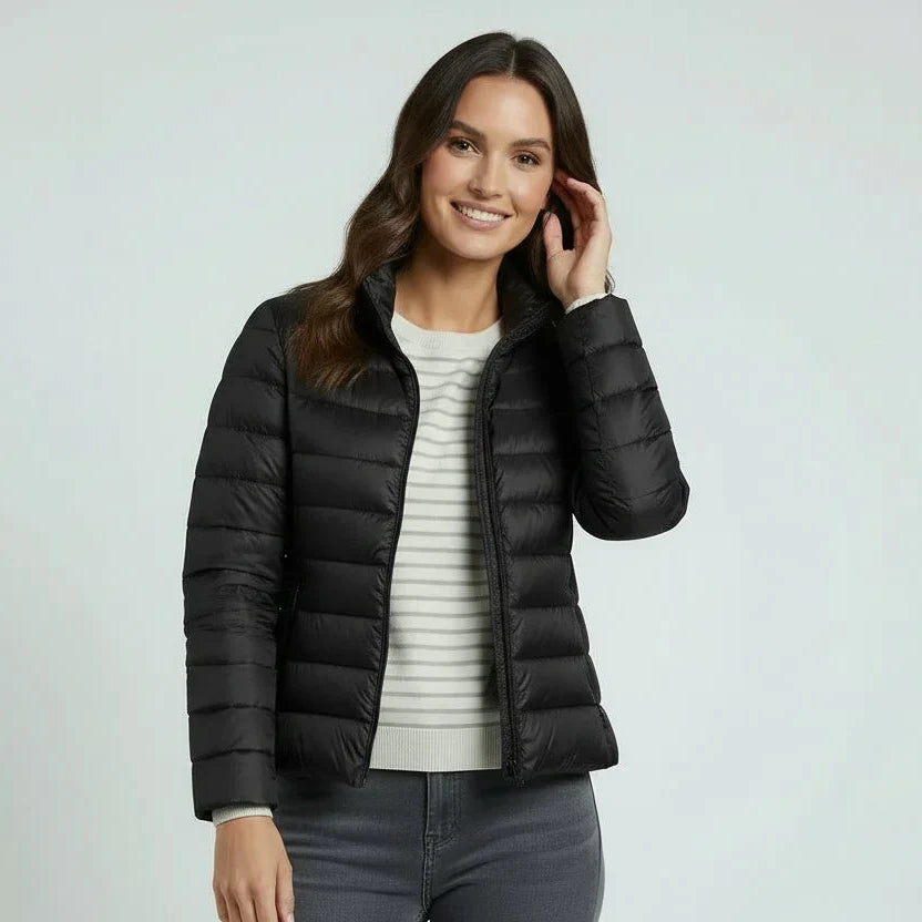 Annina | Chaqueta acolchada ligera con cremallera para mujer